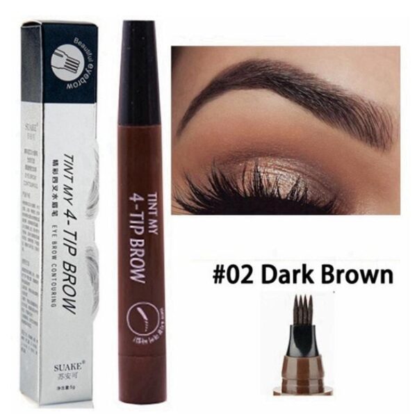 4-Tip Eyebrow Pen